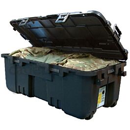 Plano Military Storage Trunk, Black