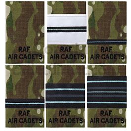 New regulation MTP RAF Air Cadet Officers Rank Slides