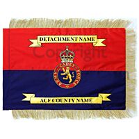 ACF Ceremonial Military Banner With Kings Crown