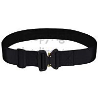 Black Cobra Buckled 50mm Webbing Belt