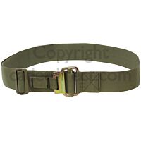 Light Olive Roll Pin Belt, Metal Buckle
