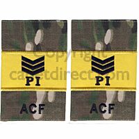 Army Cadet Force Army Rank Slides, PI Sergeant, MTP