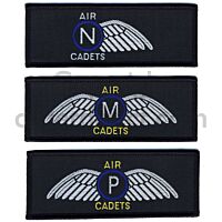 Air Cadet Badge, Pilot Scheme Wings, Blue