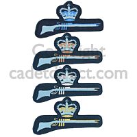 Air Cadet Advanced Marksman Badges