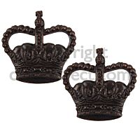 British Army Officer Crowns, Bronze