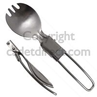 BCB Stainless Steel Folding Spork