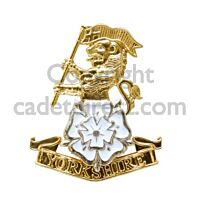 The Yorkshire Regiment Service Dress Cap Badge