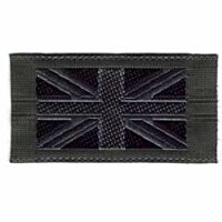 Green British Forces Union Flag Subdued