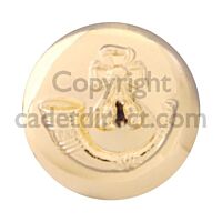 Light Infantry Gold Anodised Buttons