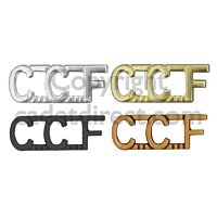 Metal CCF Shoulder Titles