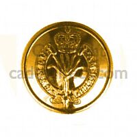 Welsh Guards Service Dress Buttons, Gilt