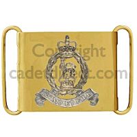 Adjutant Generals Corps, Army Belt Plate, Brass with Gold and Silver