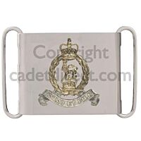 Adjutant Generals Corps Military Belt Plate, Chrome