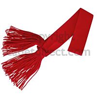 British Army Sash, Red, Wool