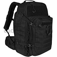 highlander harrier full clamshell backpack black