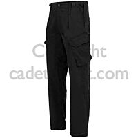 black combat trousers