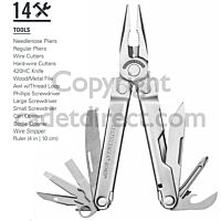 Leatherman Bond Multitool 14 Tools