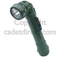 Mini Right Angled Torch, Olive Green