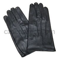 MoD Officers Black Leather Gloves