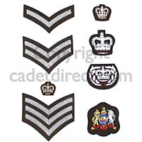 British Army No.2 Dress Chevrons & Crowns