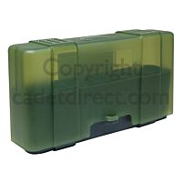 Rifle Cartridge Case With Slip Cover, Large