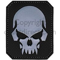 3D Skull Velcro Patch