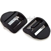 Quick Attach Tension Lock Buckles 25mm, Black