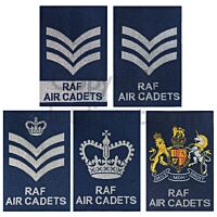 Air Cadet SNCO / WO Rank Slides Blue