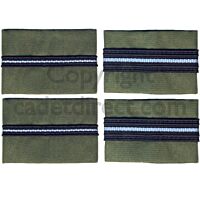 RAF Officers Rank Slides Olive Green