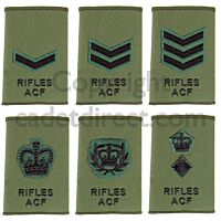 ACF Rifles Rankslides