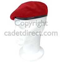 British Army RMP Beret, Scarlet
