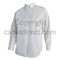 Royal Navy Shirt Woman's, White Long Sleeve