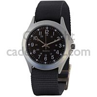 G10 Military Watch, Black Strap