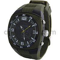 Rothco XL Dual Time Military Chronograph Watch