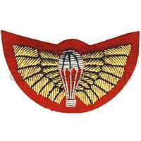 SAS Gold Mess Dress Wings on Red