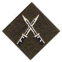 Section Commanders Battle Course Badge, Coloured