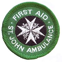 St John Ambulance Instructor Badge (woven)