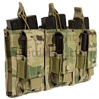 Multicam Triple Kangaroo 5.56/9mm Ammo Pouch