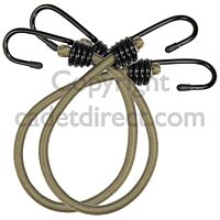 Miltary bungees 76cm tan