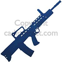 L98A2 Wooden Training Aid, Blue