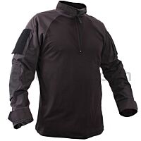 Black 1/4 Zip Rothco Combat Shirt