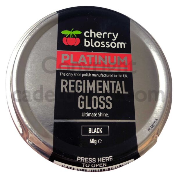 Cherry blossom Platinum Regimental Polish Cadet Direct