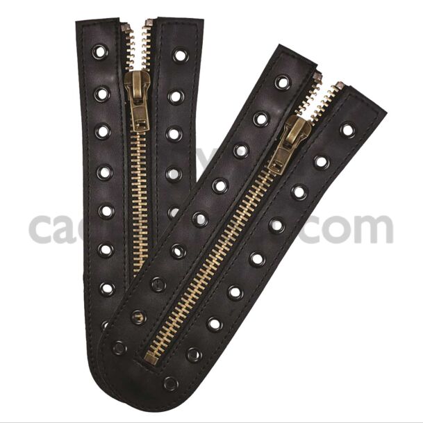 Soletec Leather Lace-in Boot Zipper Inserts for All UK