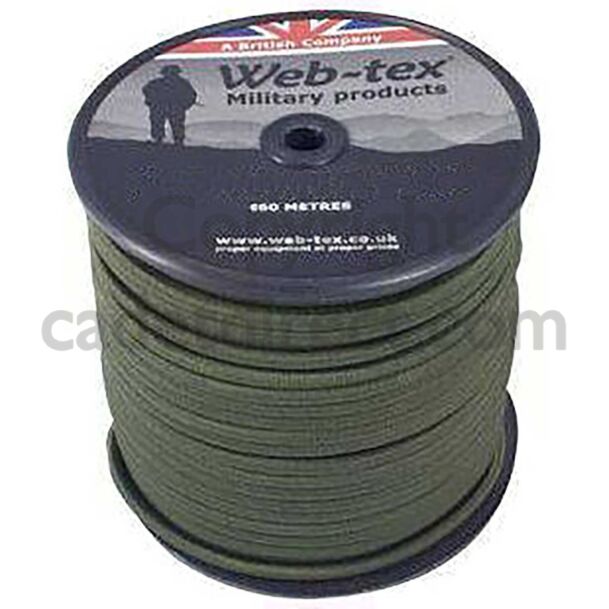 3mm Nylon Paracord Roll, Web-Tex