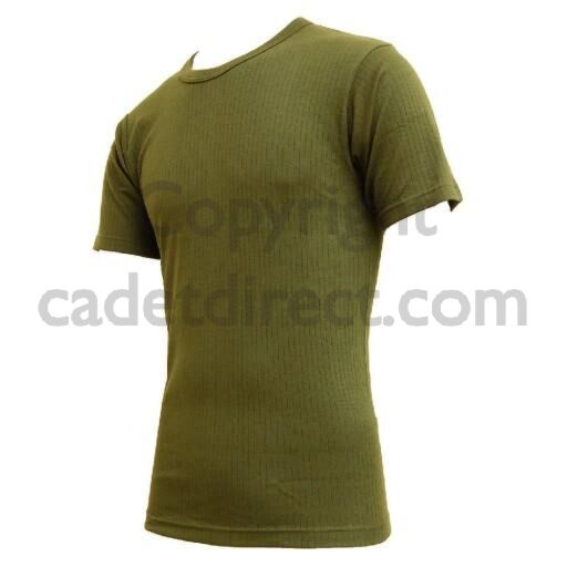 Olive green on sale thermal shirt