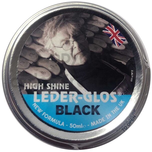 Alt Berg Leder Glos High Shine Black Military Boot Polish