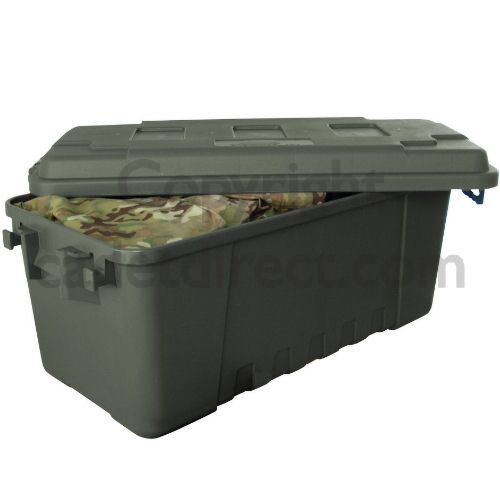 Plano Medium Military Storage Trunk, OD Green