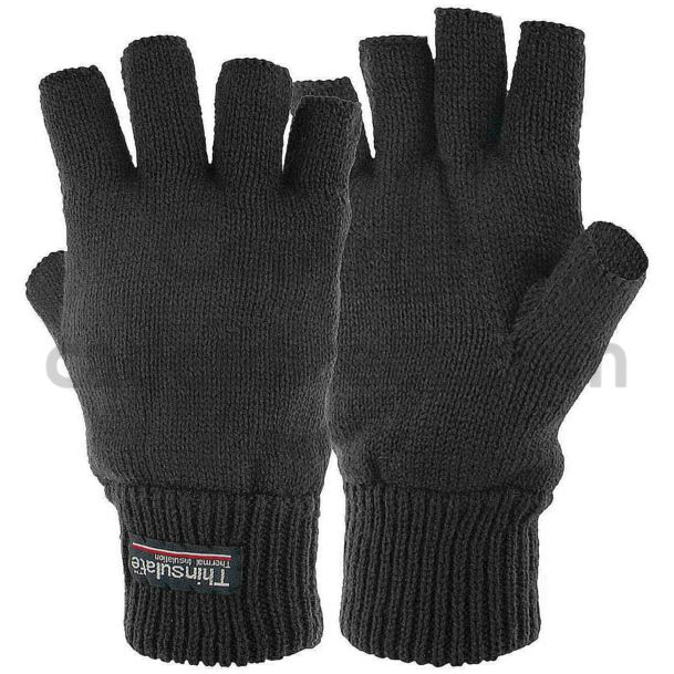 Mens thinsulate fingerless gloves discount