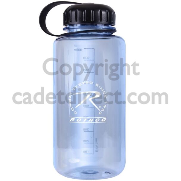 Rothco Water Bottle 1 Litre Nalgene Style Cadet Direct