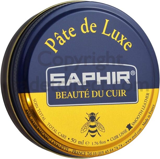 Saphir Pate de Luxe Shoe Polish Dark Brown
